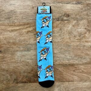 5/$20 NEW Adult Dexter's Laboratory Novelty Socks